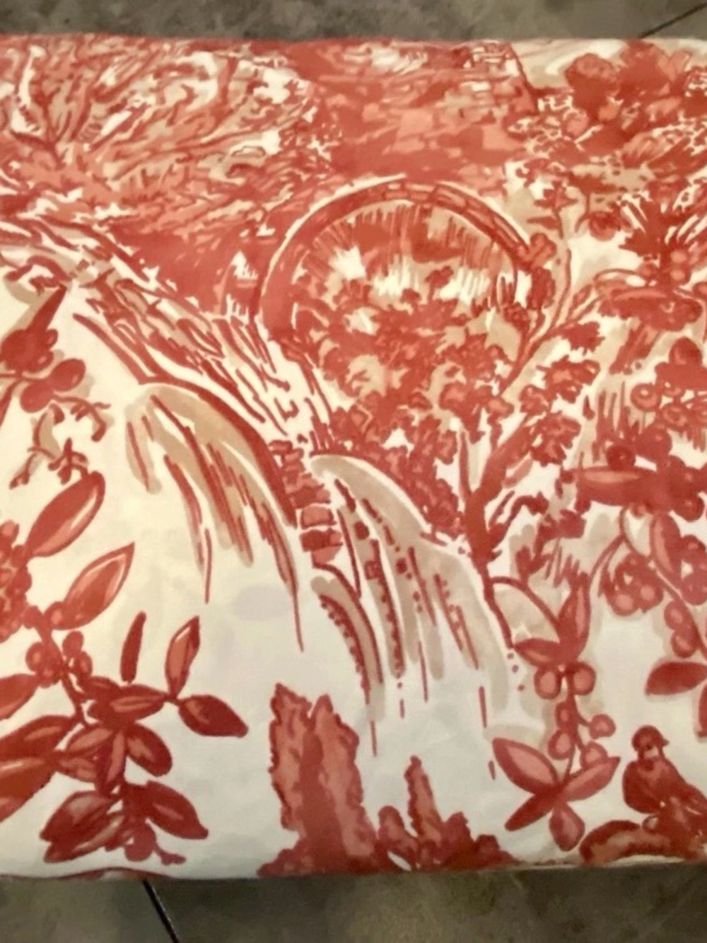 Pottery Barn Alpine Toile Deer king Duvet cover - Picture 3 of 7